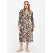 Халат Wild love XL,2XL,3XL,4XL  велюр 21399